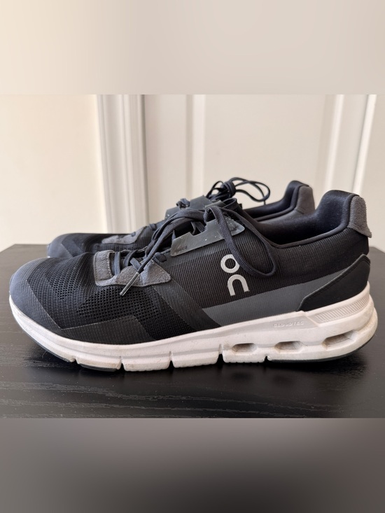 On Running Other - On Running Men's Black and Gray Cloudtec Running Shoes